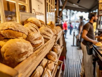 Brotstand auf dem Historischen Hansefest