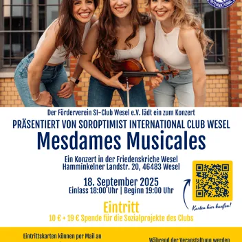 Event Image: Soroptimist International Club Wesel präsentiert Mesdames Musicales