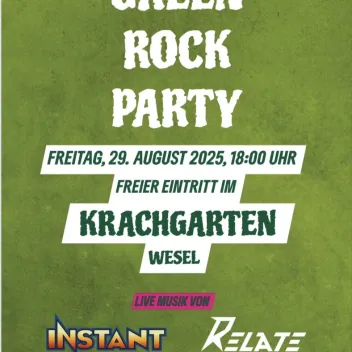 Event Image: Green-Rock-Party im Krachgarten Wesel